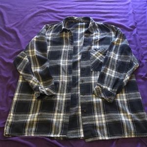 Plaid button up